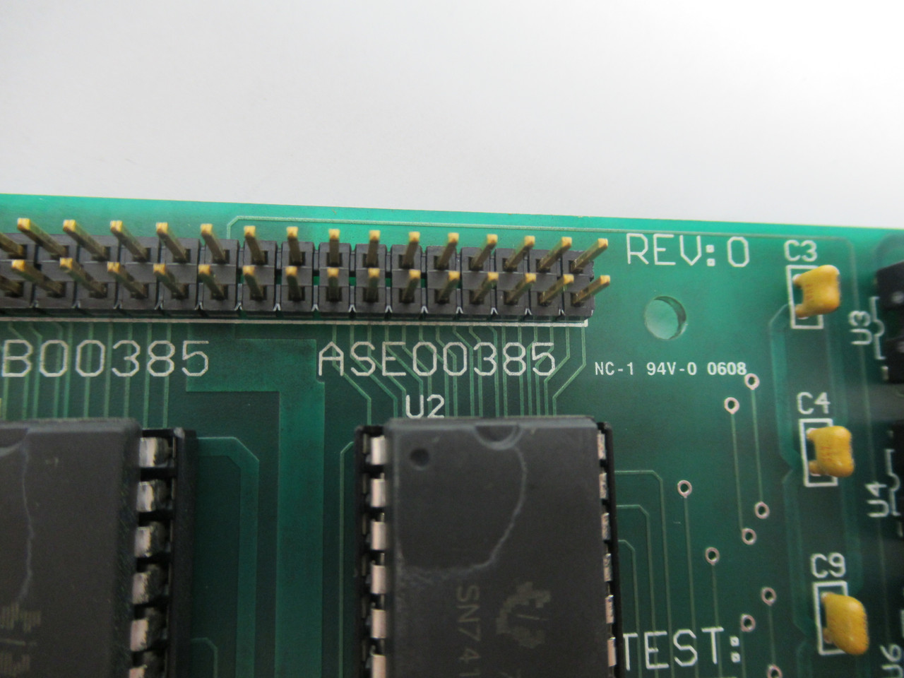 Perretta Graphics ASE00385 PC Board C/W RCM3700 USED