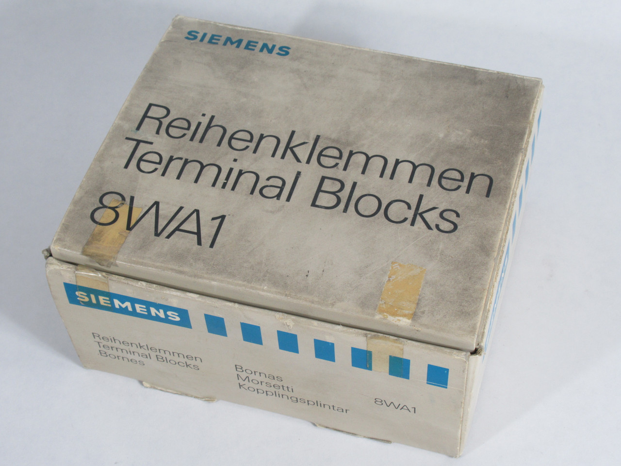 Siemens 8WA1-206 Beige Terminal Block 70mm2 8-0AWG 10-Pack NEW