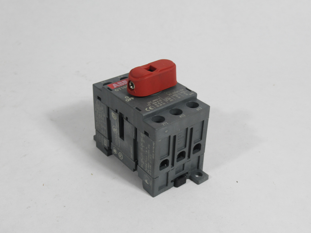ABB OT16E3 Disconnect Switch 16A 600VAC 3 Pole NEW