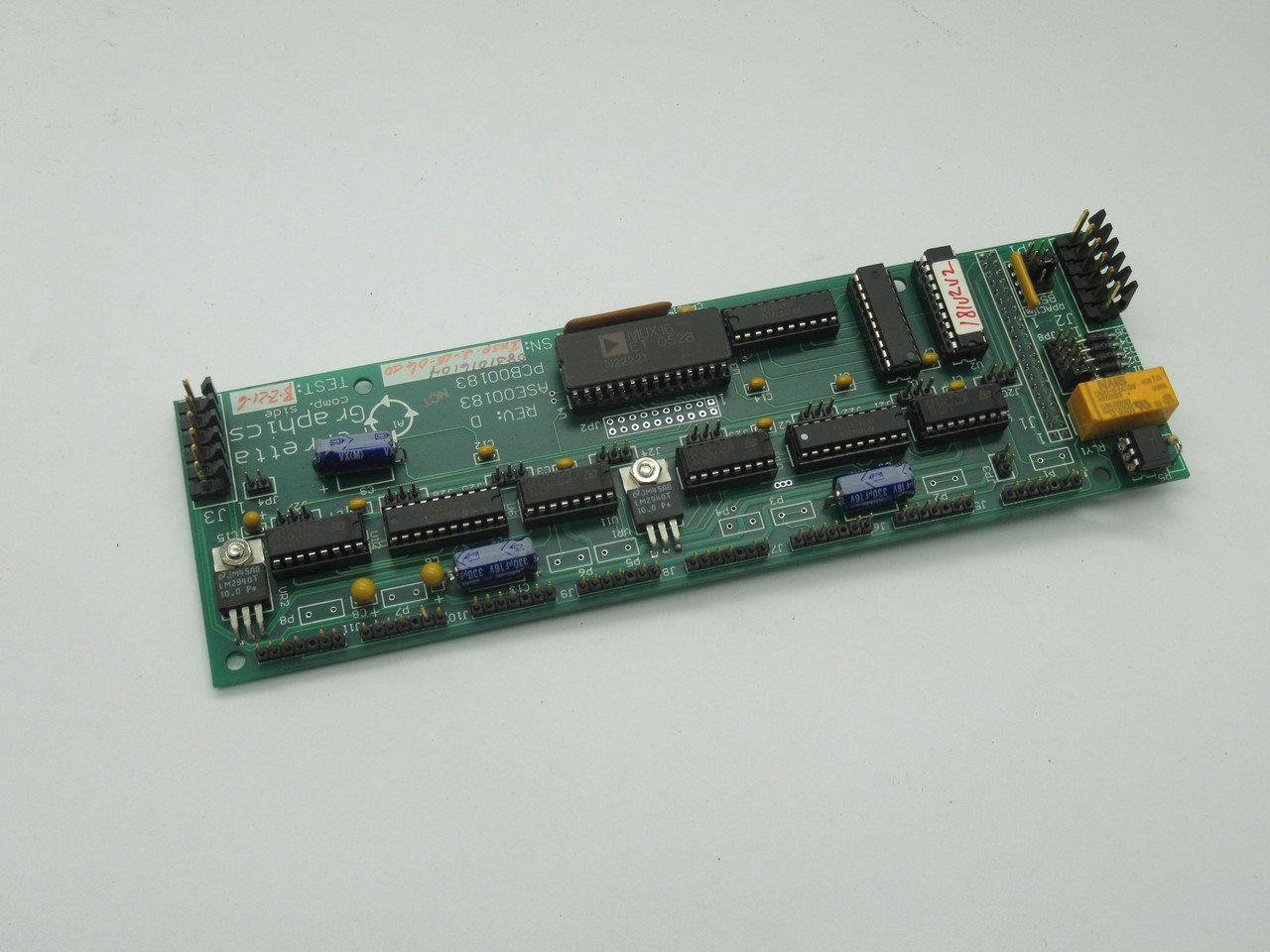 Perretta Graphics ASE00183 PC Board Rev: D NOP