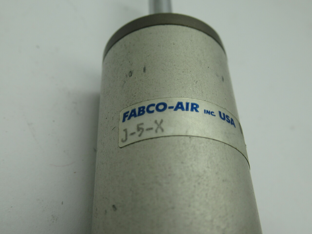 Fabco-Air J-5-X Double Acting Pneumatic Cylinder 1/2" Bore 1-1/2" Stroke USED