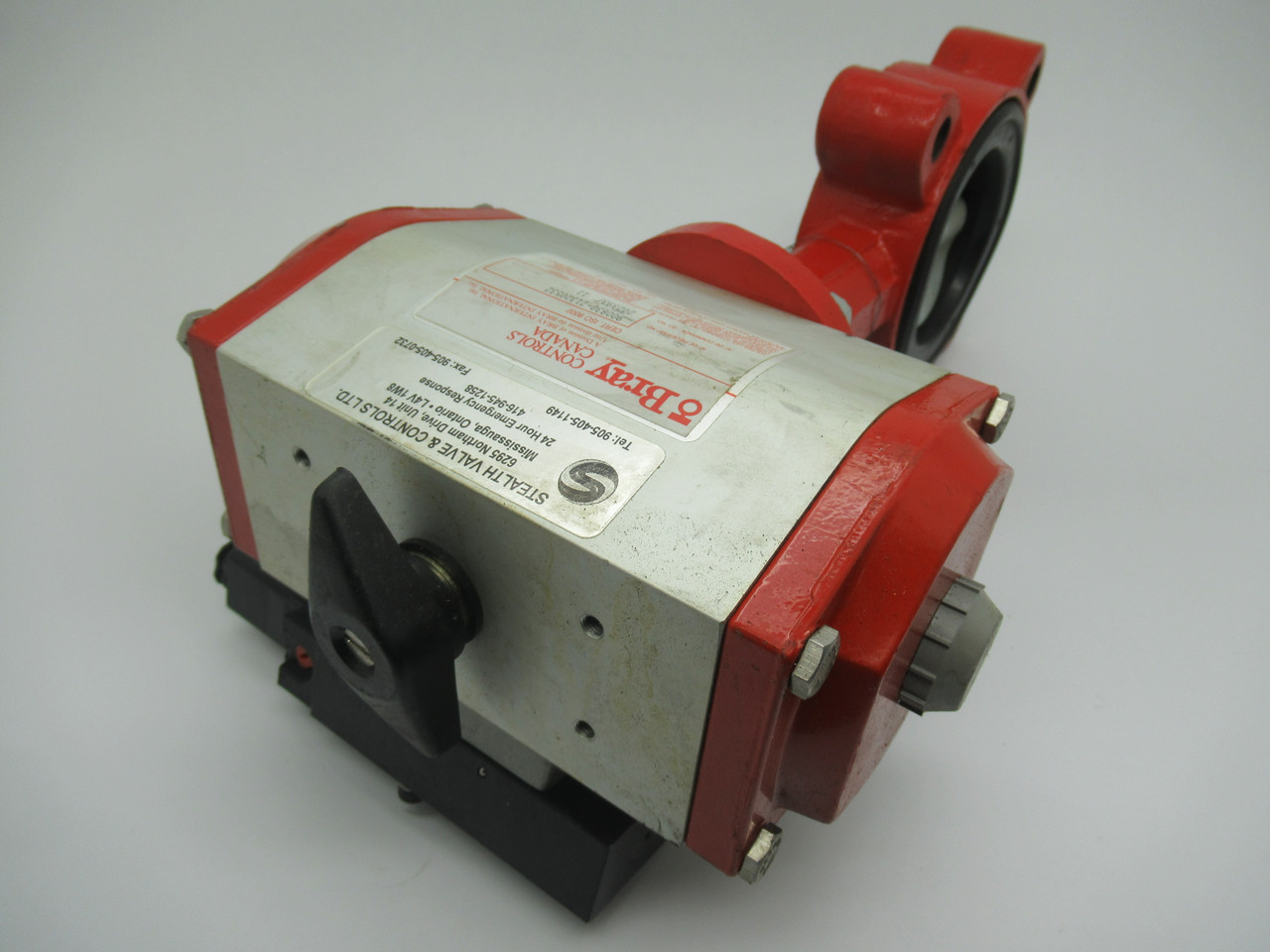 Bray 900830-21320532 Pneumatic Actuator Double Acting 140psi USED