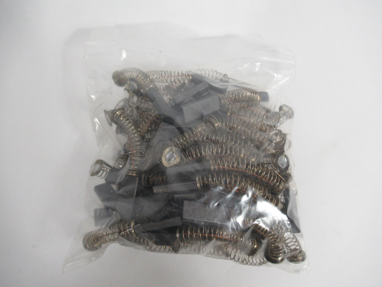 Generic 687 Carbon Brush with Spring Lead 9.7x3.8x23mm Lot of 65 NOP