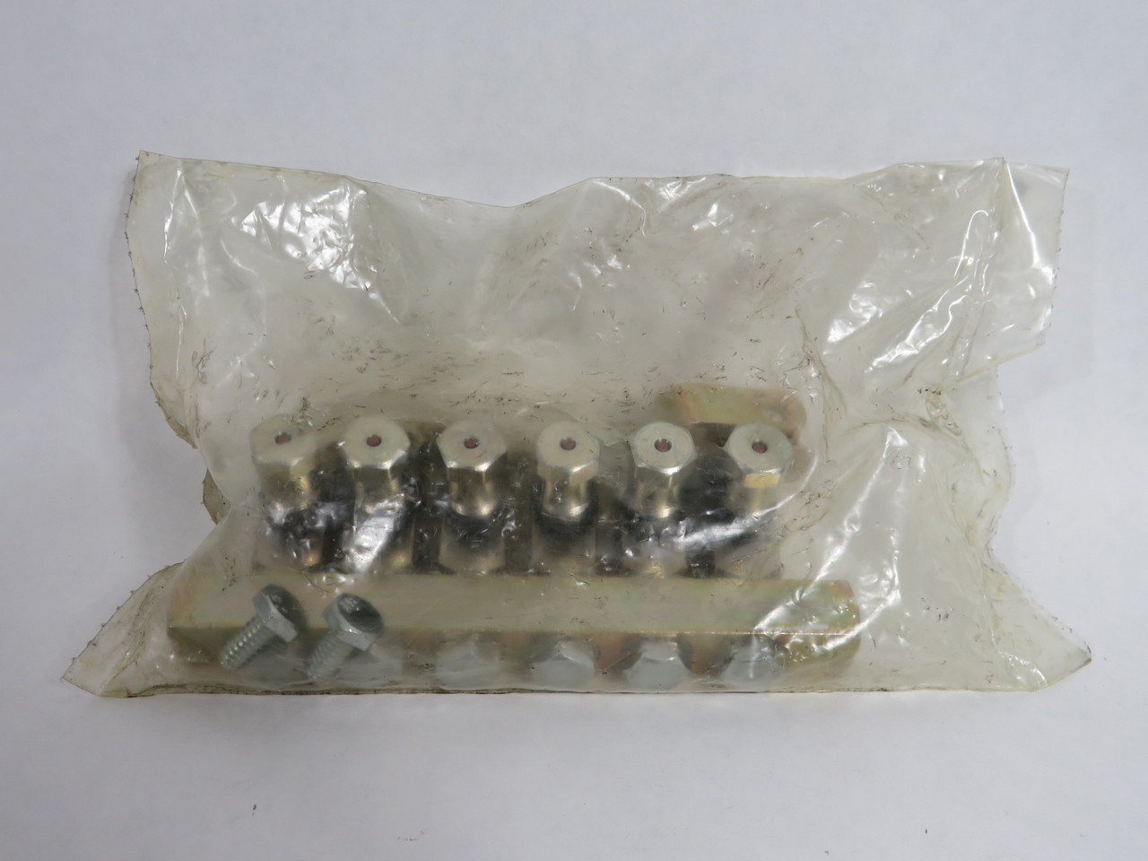 Lincoln 83311-6 Centro-Matic Oil Injector Assembly 6-Unit 1/8"NPT SL-42 NWB