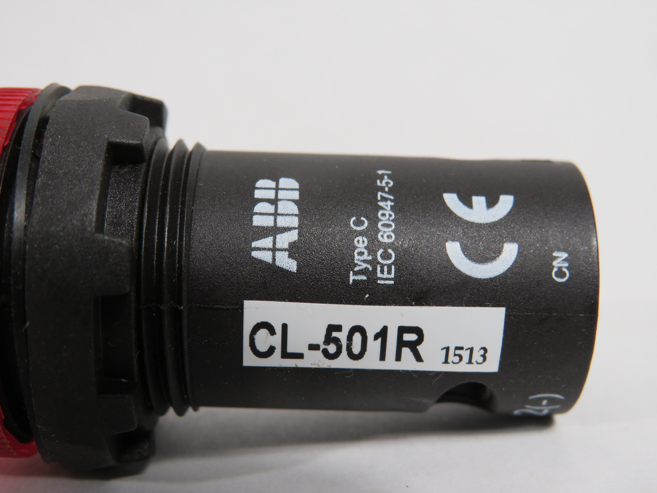 ABB CL-501R LED Pilot Light Red Lens 12VDC 1SFA619402R5011 10-PK *Open Bag* NWB
