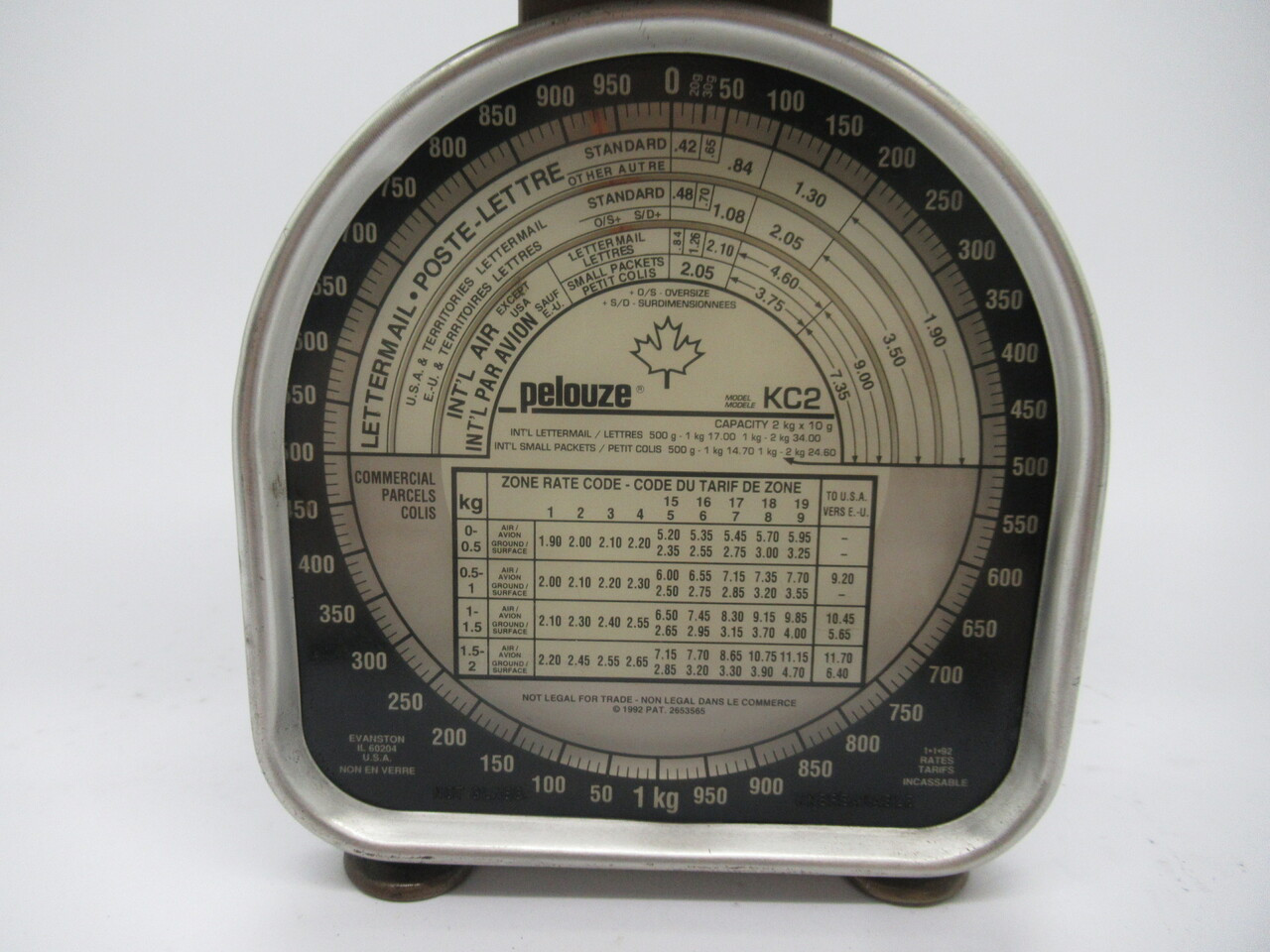 Pelouze KC2 Mechanical Scale USED