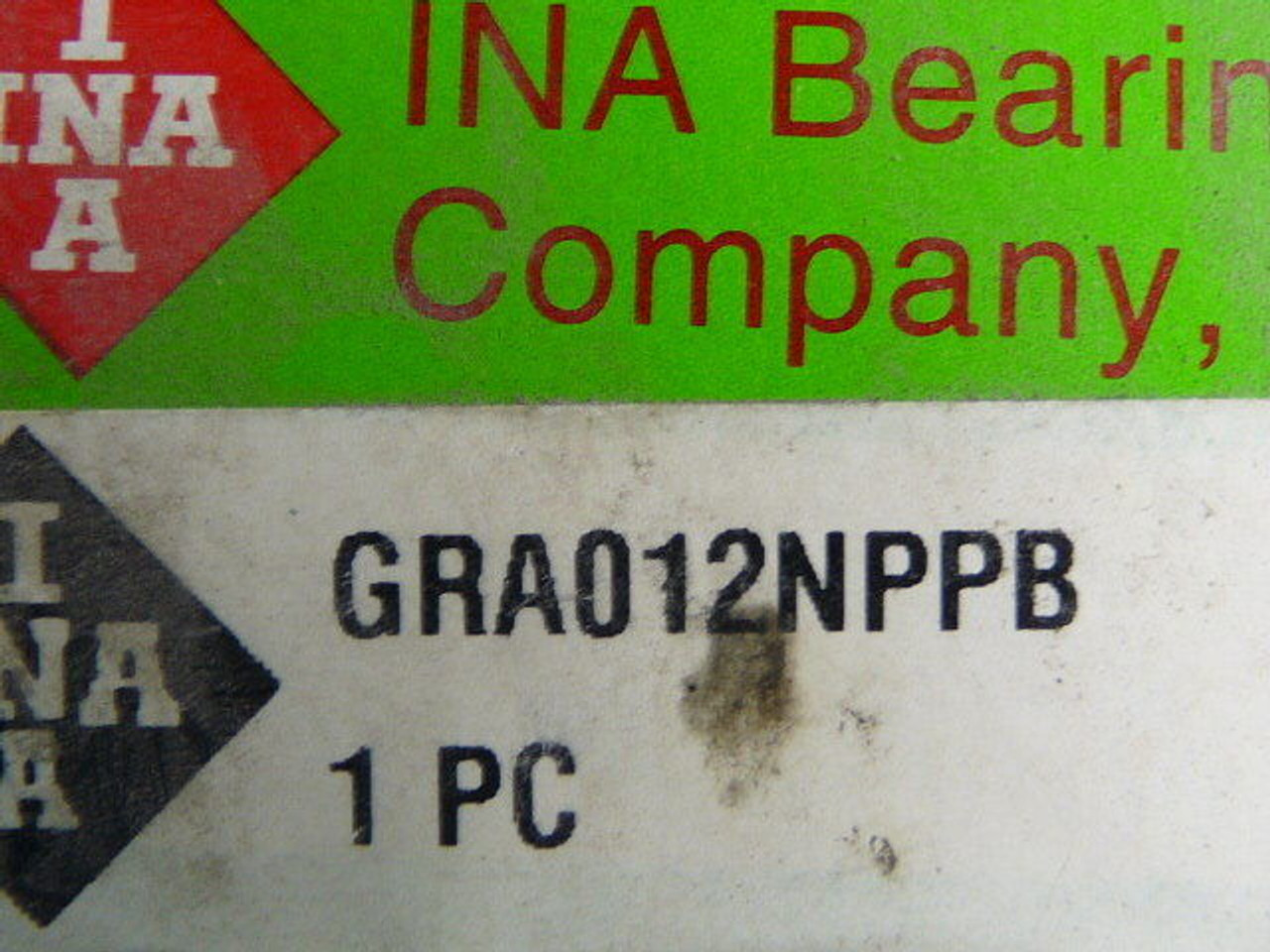 INA GRA012NPPB Shielded Ball Bearing 19mm x 47mm x 22mm ! NEW !