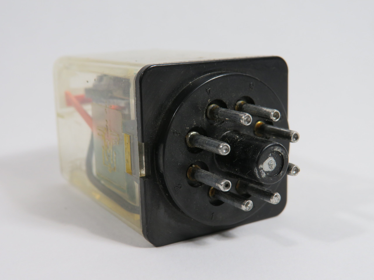 Feme RCPTF8/12VDC Plug-In Relay 12VDC 10A 8-Pin USED