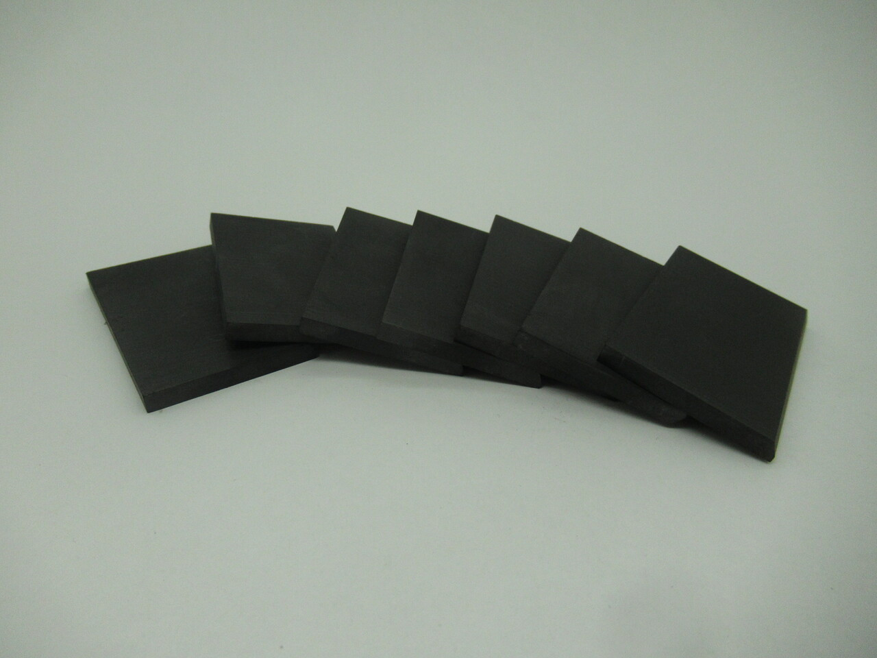 Generic Vacuum Pump Carbon Vane 63mm L x 37mm W x 5mm T Lot of 7 NOP