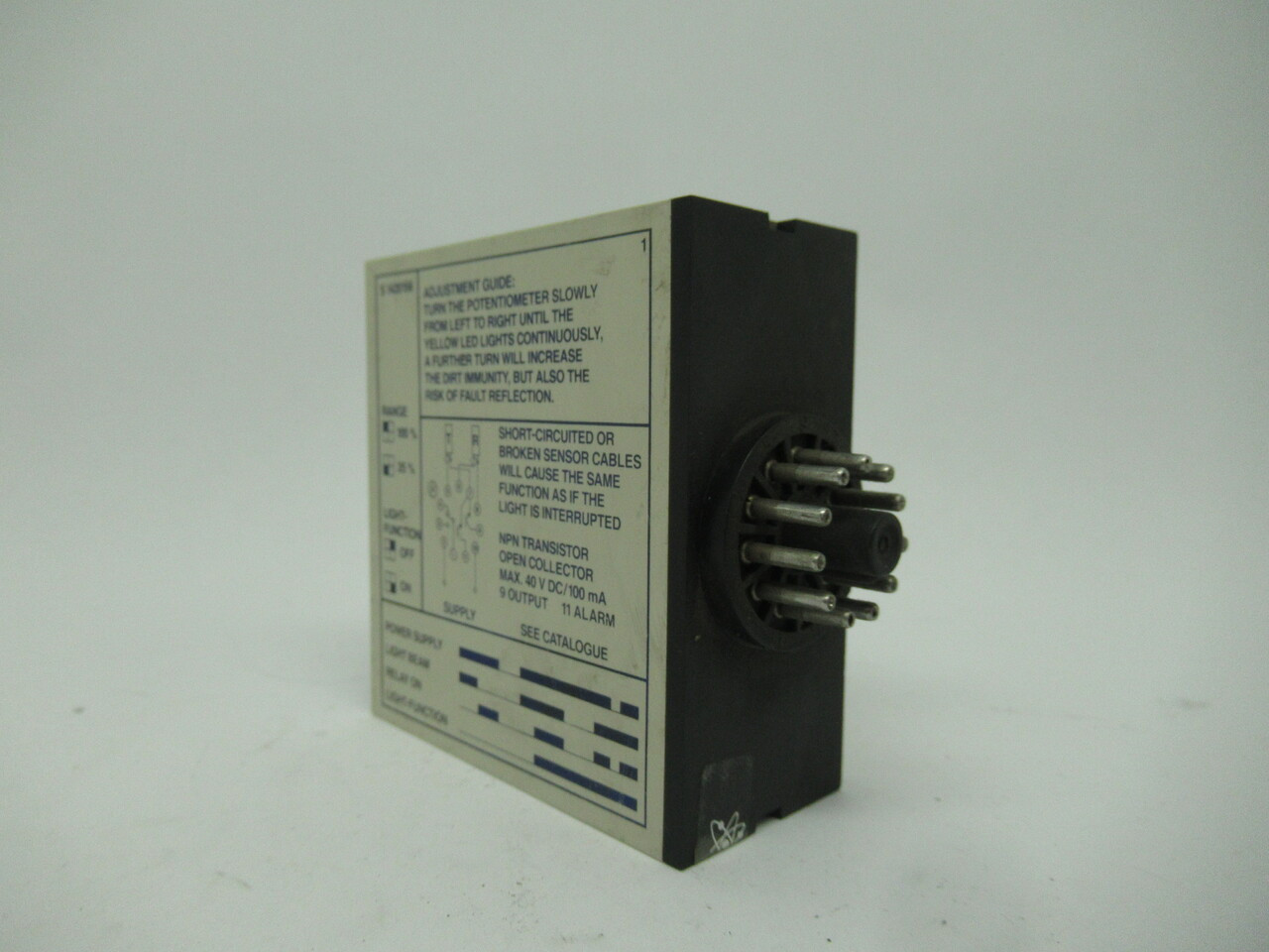 Electromatic S1420156-230 Infrared Relay 195-265VAC 0-10 Level USED