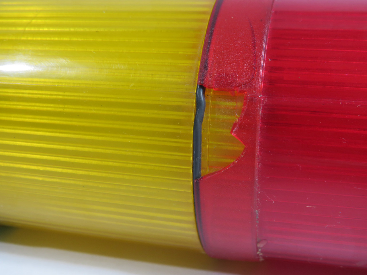 Cutler-Hammer E26X9JUF9642W-V2 Flashing Stacklight Assembly SHELF WEAR USED