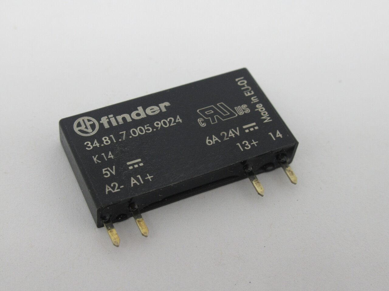 Finder 34.81.7.005.9024 Solid State Relay PCB/Plug In Connection 6Amp USED