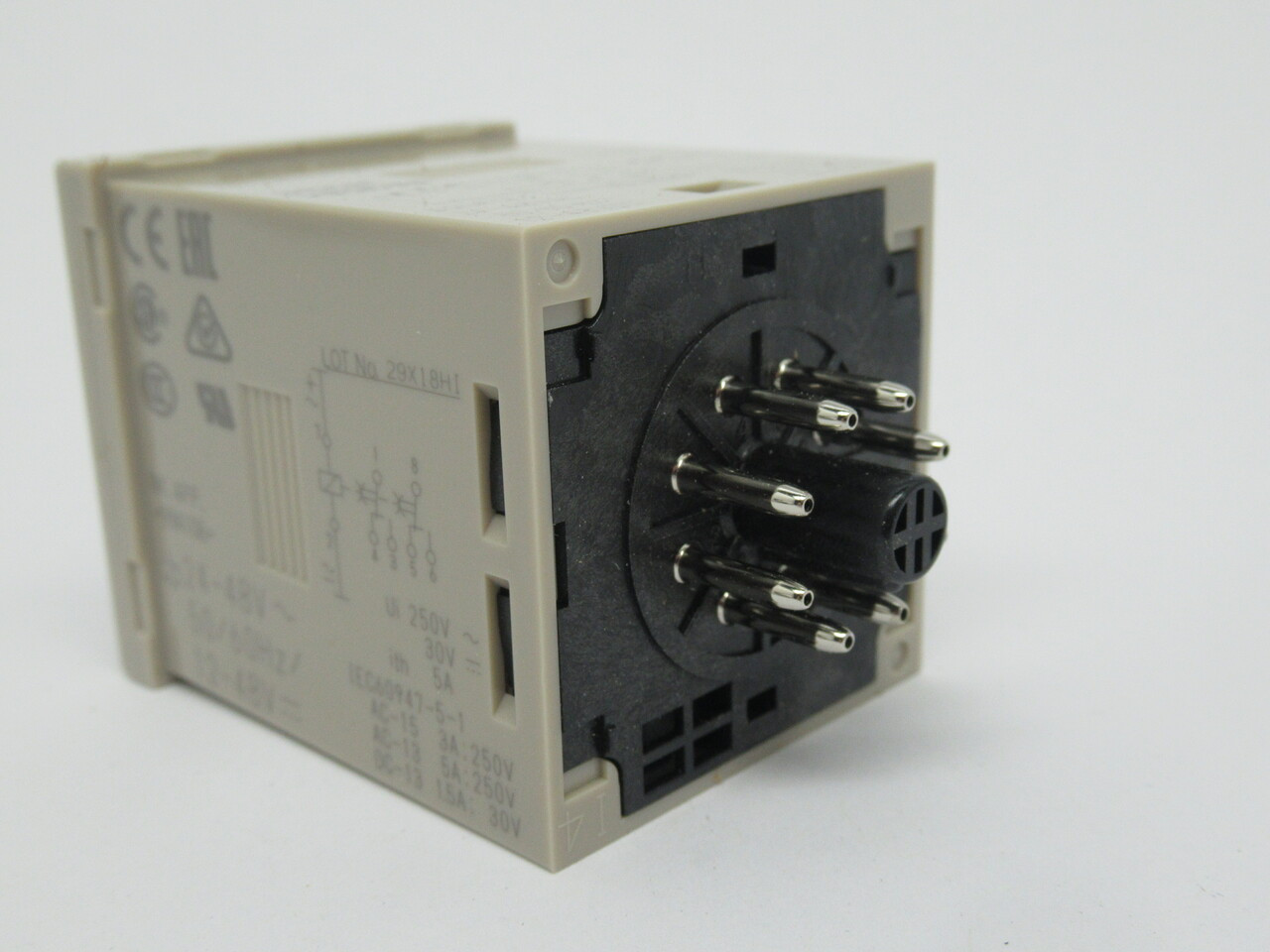 1PC Omron PLC Twin Timer H3CR-F8 100-240V AC NEW IN BOX Fast Shipping - Foto 3