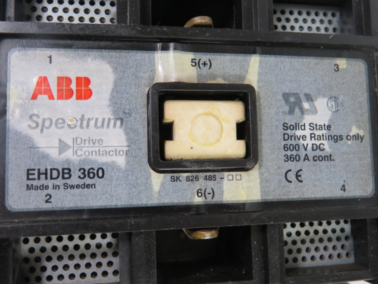 ABB EHDB360 Spectrum Drive Contactor 600VDC 360A USED