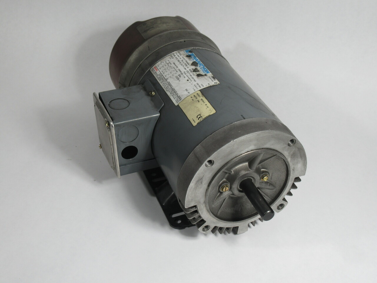 Marathon Electric 1-1/2HP 1425/1725RPM 190/380-208-230/460V 56HC-70 DP Encl USED