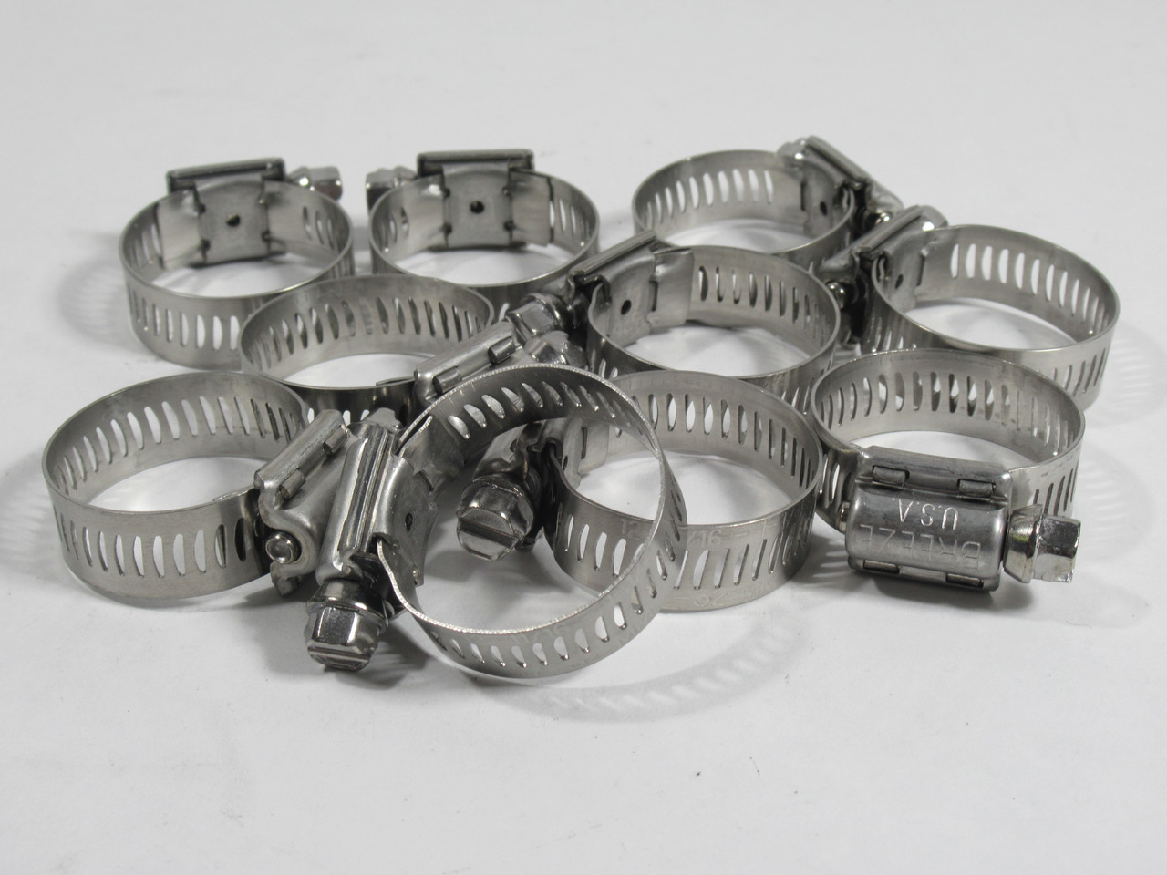 Breeze 64012 Stainless Steel Hose Clamp 11/16" to 1-1/4" Range *10-PACK* NEW