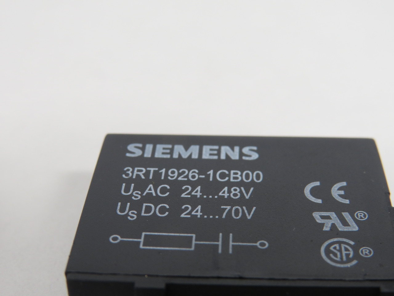 Siemens 3RT1926-1CB00 Surge Suppressor 24-48VAC 24-70VDC NEW