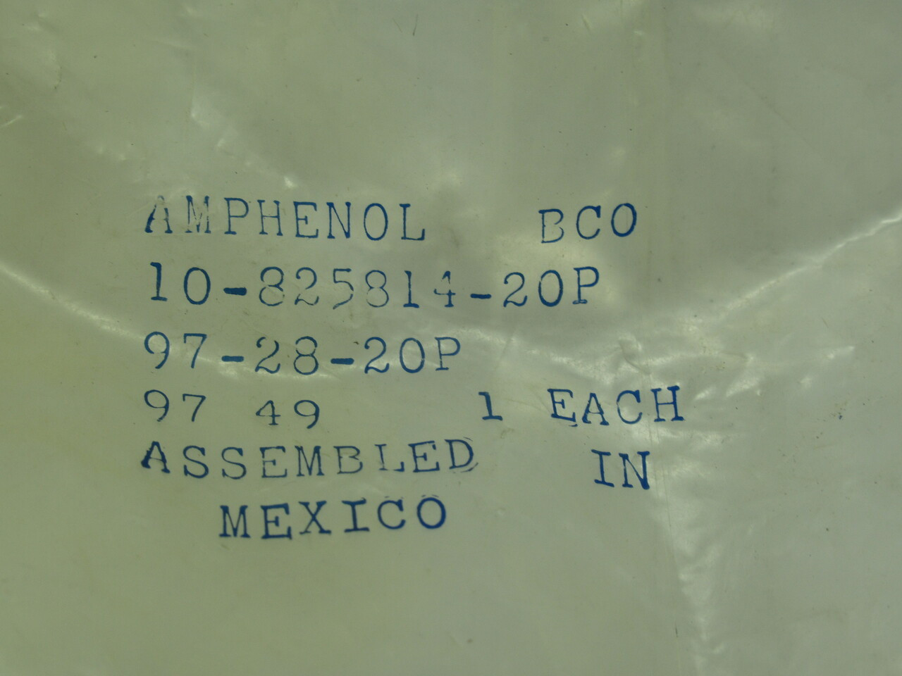 Amphenol 10-825814-20P Circular Insert Pin 14Way 10: #12 4: #16 Contacts NWB