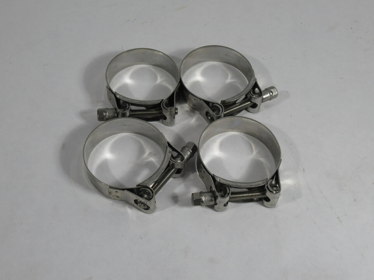 Mikalor SW4-63 Stainless Steel Hose Clamps 59-63mm Range *LOT OF 4* USED