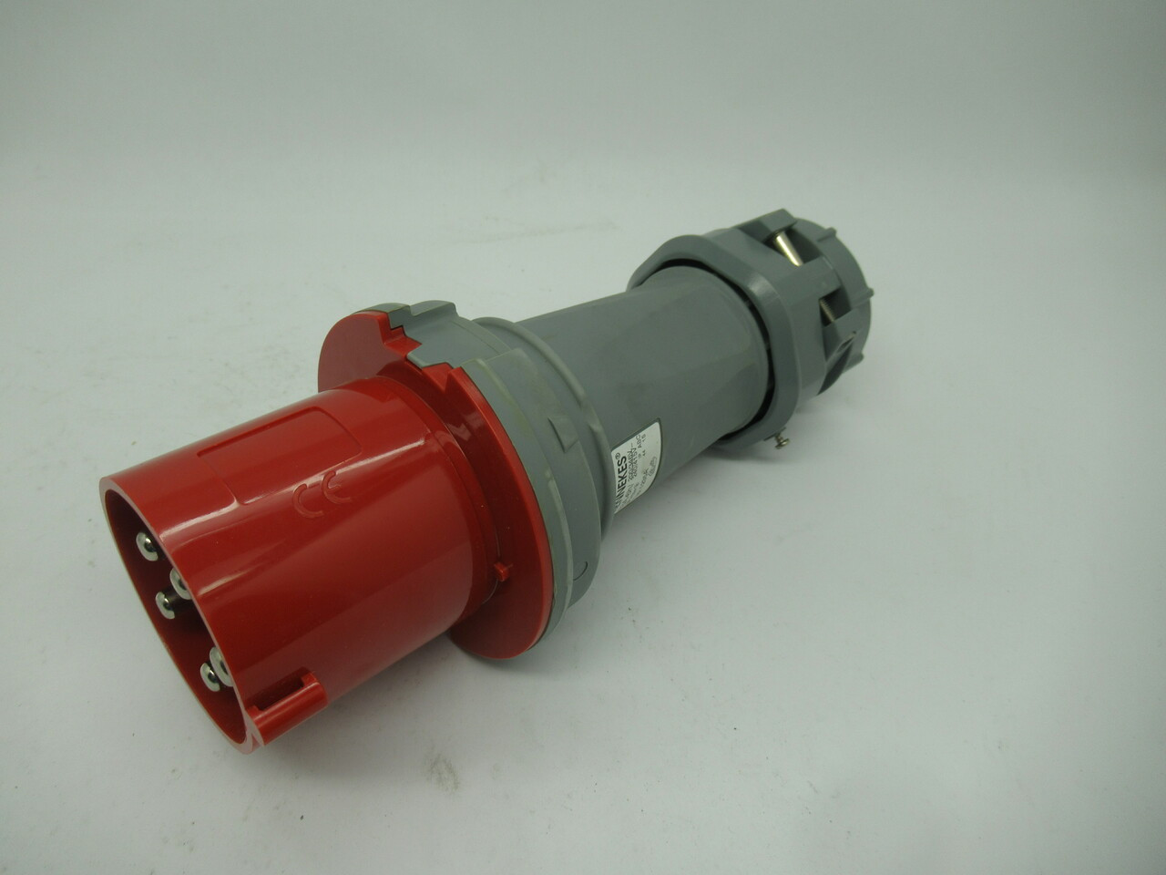 Mennekes 1235A PowerTOP Plug w/ Cable Gland 63A 6h 3P+N+G 240/415V LOT OF 5 NEW