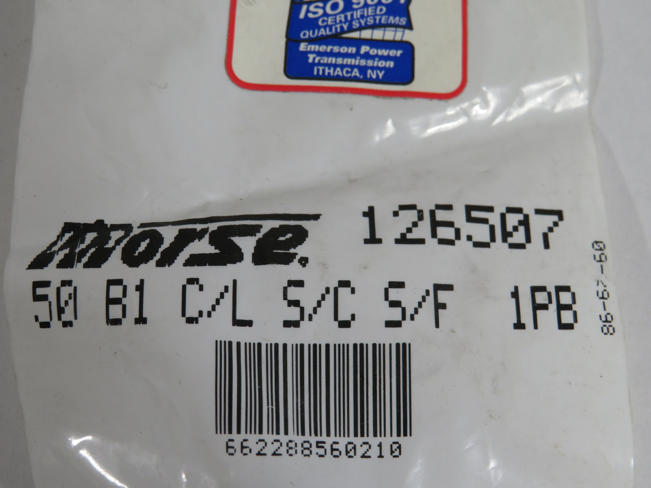 Morse 126507 Connecting Link 50 Chain Size B1 C/L S/C S/F NWB