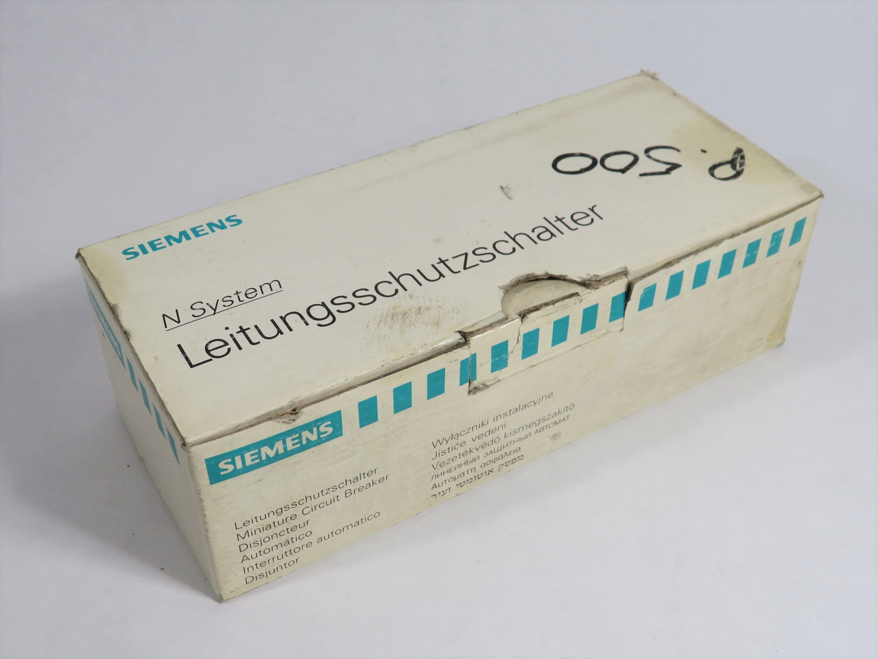 Siemens 5SX2332-8 Circuit Breaker 32A 400V 3-Pole D32 4-Pack NEW