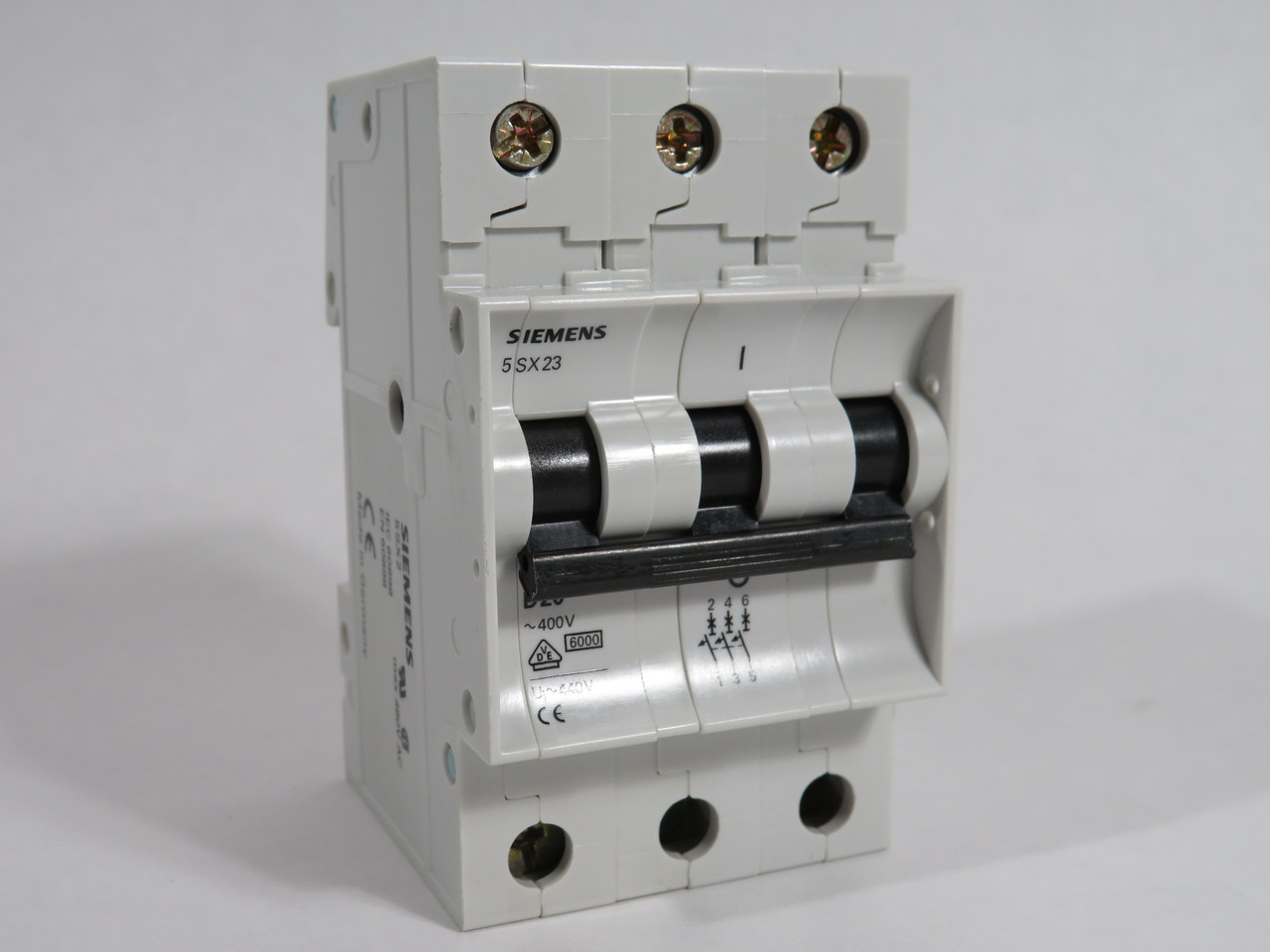 Siemens 5SX2320-8 Circuit Breaker 20A 400V 3-Pole D20 4-Pack NEW