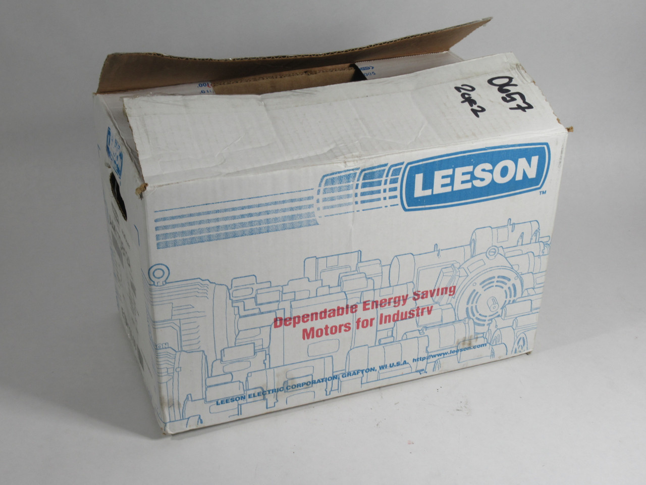 Leeson 1/3HP 1725RPM 115/230V 48 DP 1ph 3.8/1.9FLA 60Hz NEW