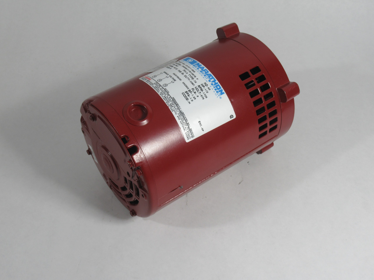 Marathon Electric 1/2HP 1725RPM 575V 56C DP 3ph 0.9FLA 60Hz NOP