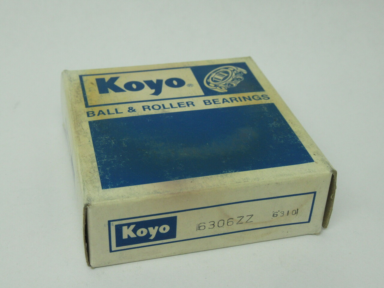 Koyo 6306ZZ Roller Bearing 30x72x19mm NEW
