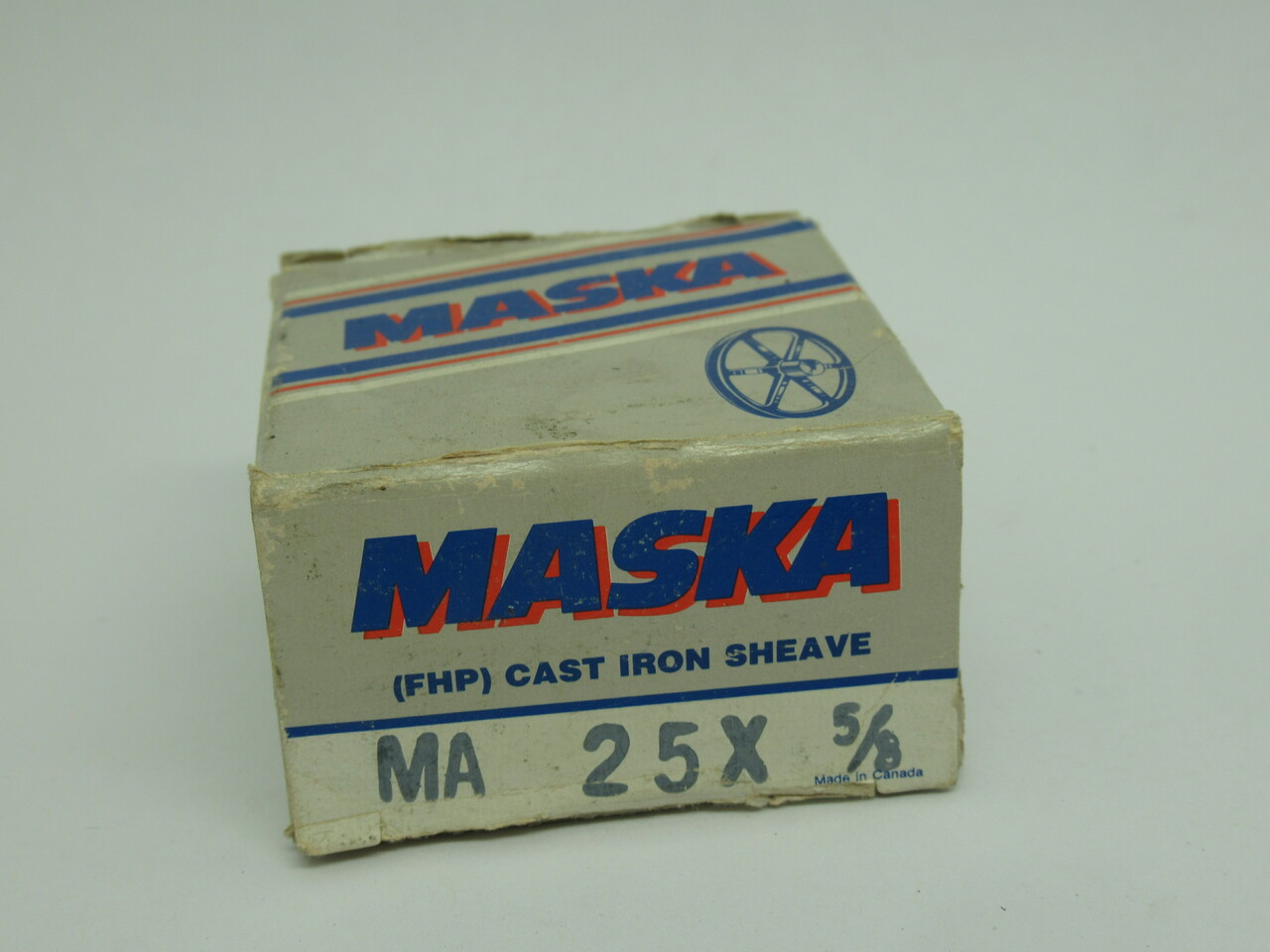 Maska MA25X5/8 V-Belt Pulley 5/8" Bore Single Groove SHELF WEAR NEW