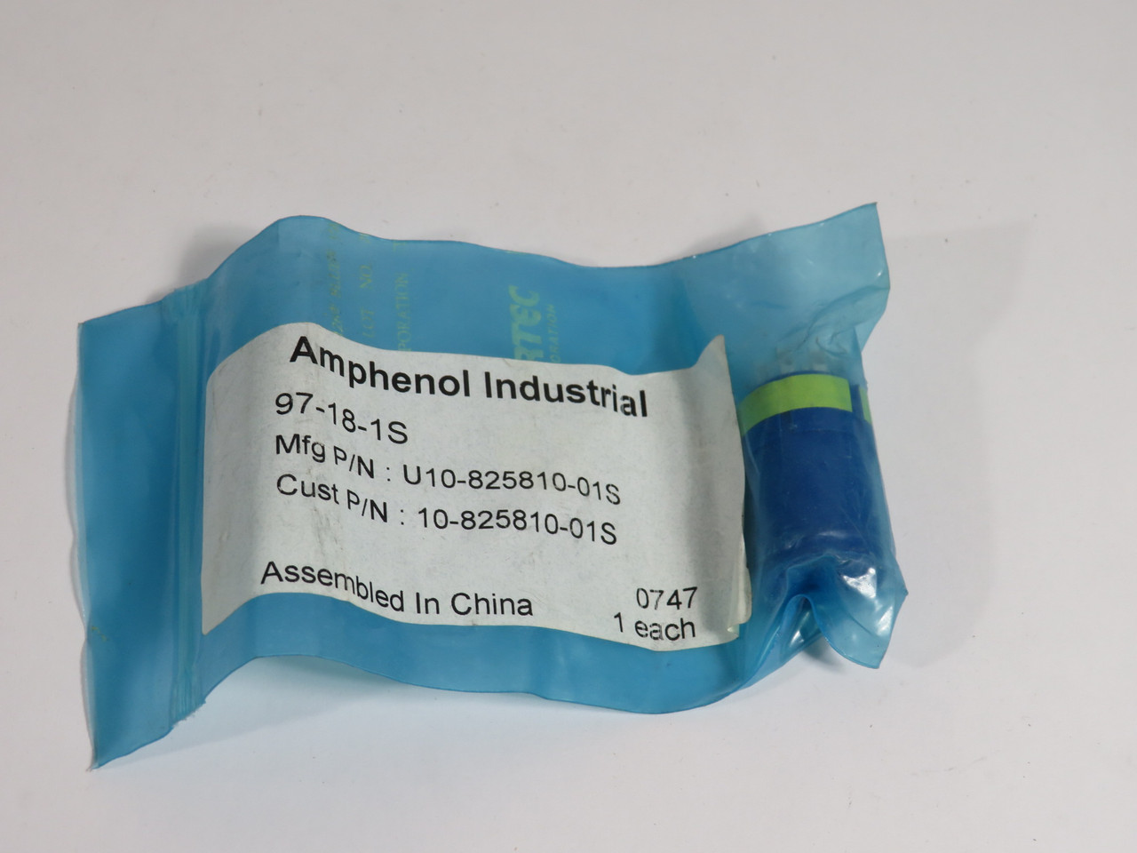 Amphenol 97-18-1S 10 Pin Male Connector Insert NWB