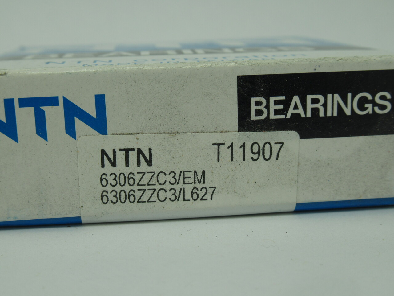 NTN 6306ZZC3/EM Deep Groove Ball Bearing 30mm ID 72mm OD 19mm Width NEW