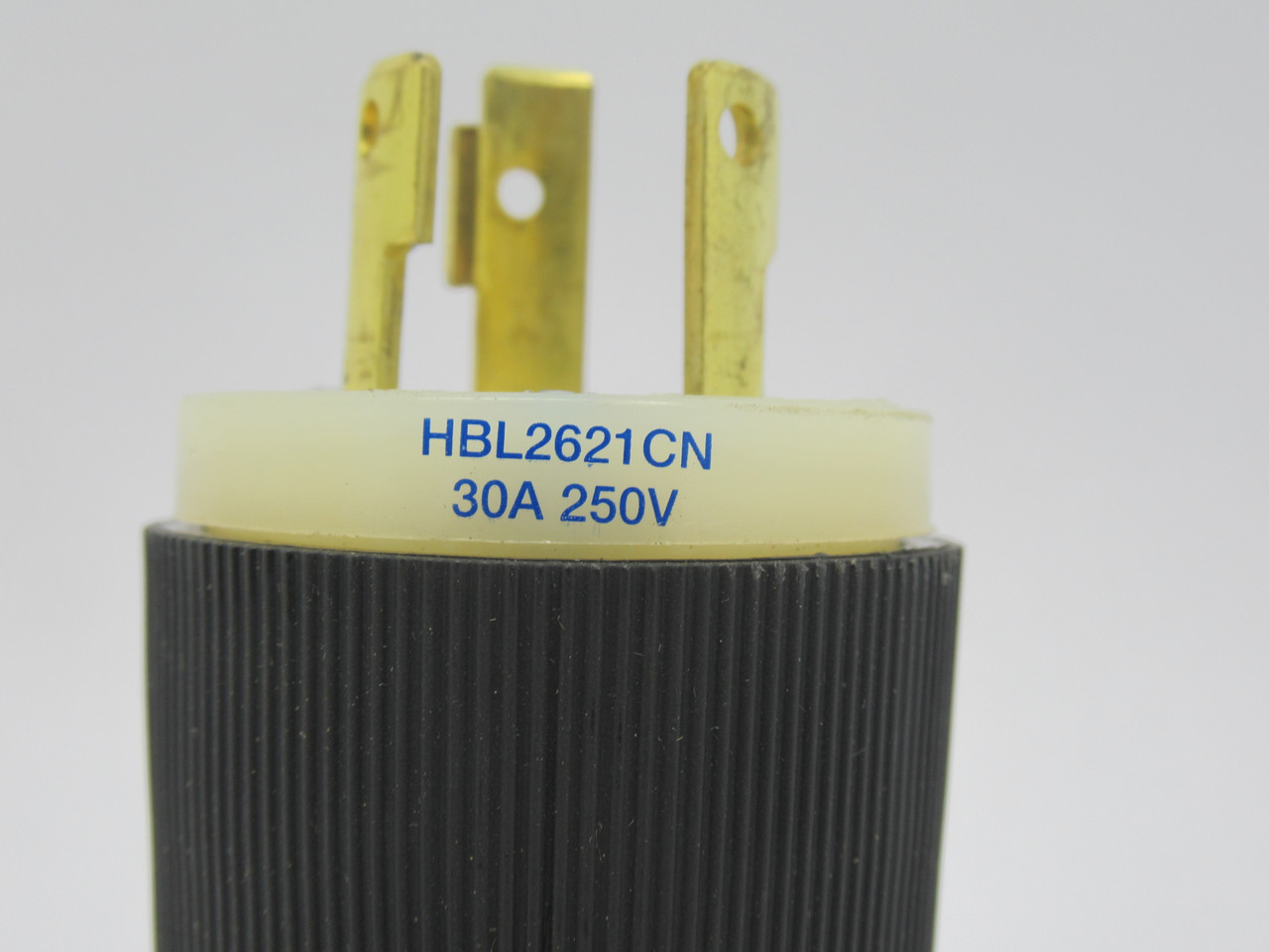 Hubbell HBL2621CN Insulgrip Twist Lock Plug 30A 250V 2Pole NEW