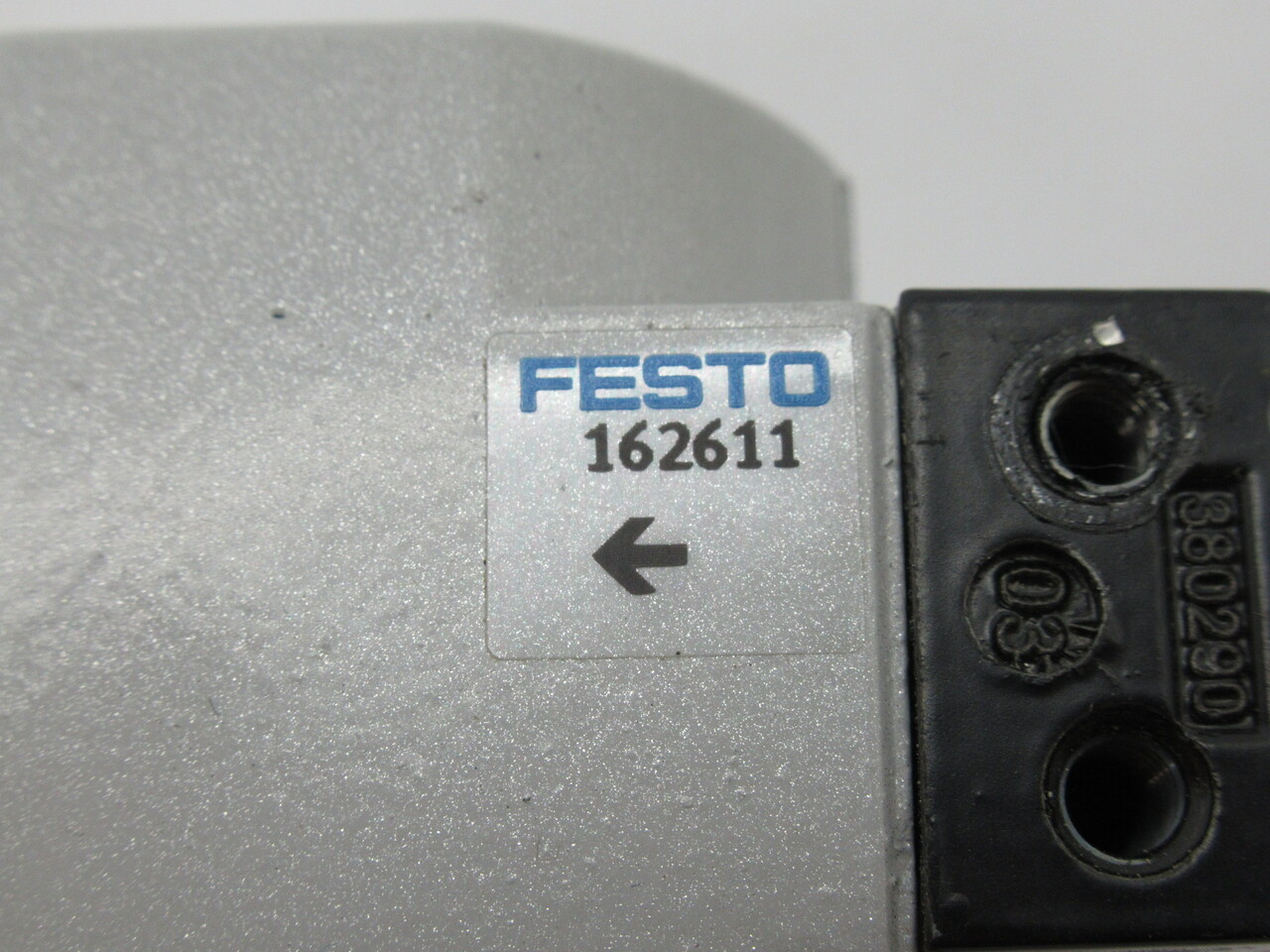 Festo 162611 LF-1/4-D-5M-MINI Sintered Filter w/ Centrifugal Separator USED