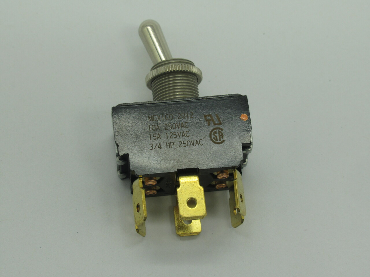 Eaton Cutler-Hammer 7565K7 Toggle Switch DPDT On-On 10A 250VAC 3/4HP NOP