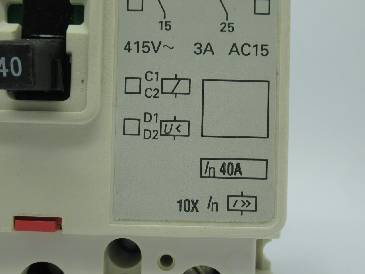 Siemens 3VF3113-0FJ41-0AA0 Circuit Breaker 40A 415V 3Pole 50/60Hz USED