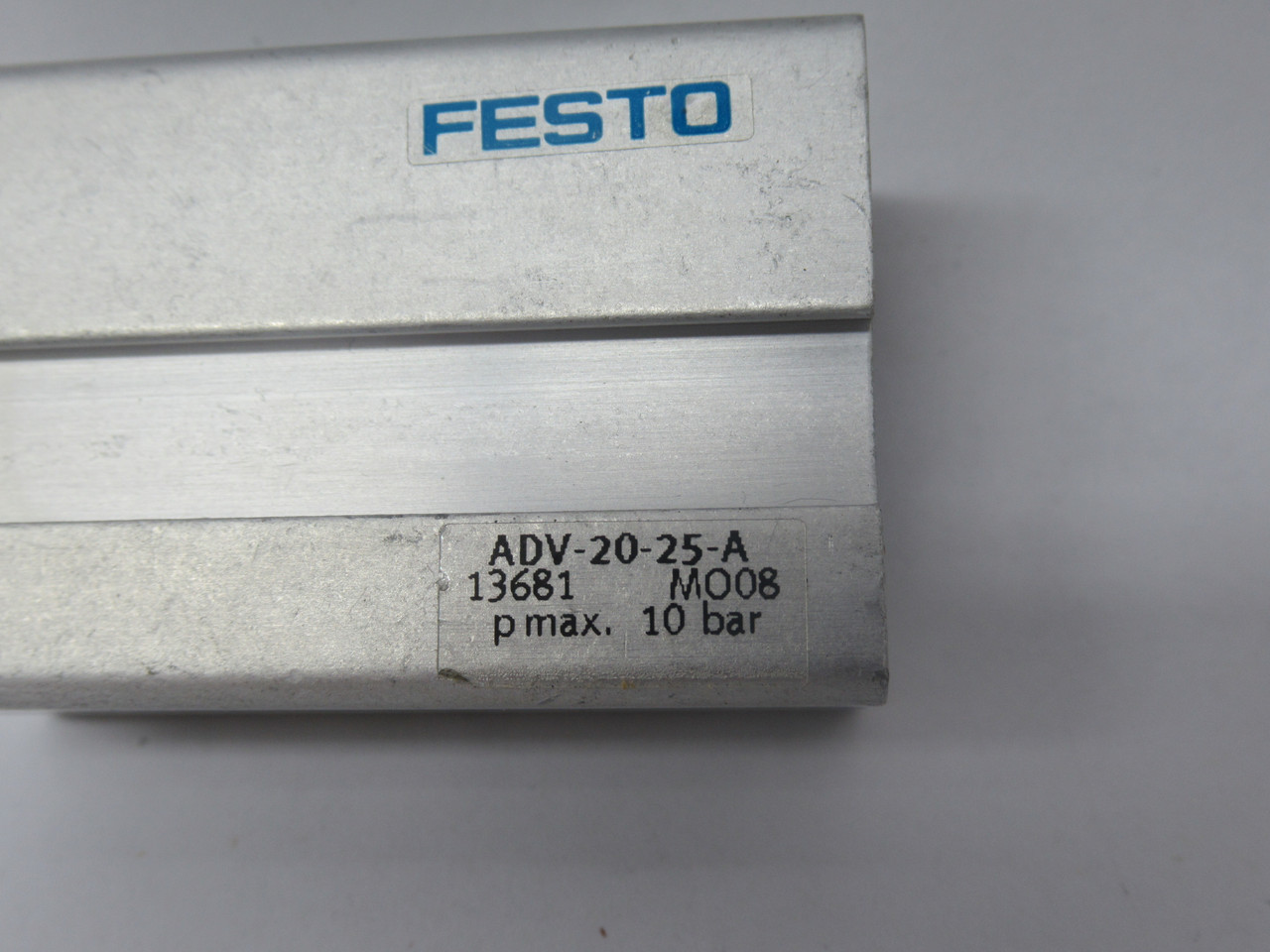 Festo 13681 ADV-20-25-A Compact Cylinder 20mm Bore 25mm Stroke NOP