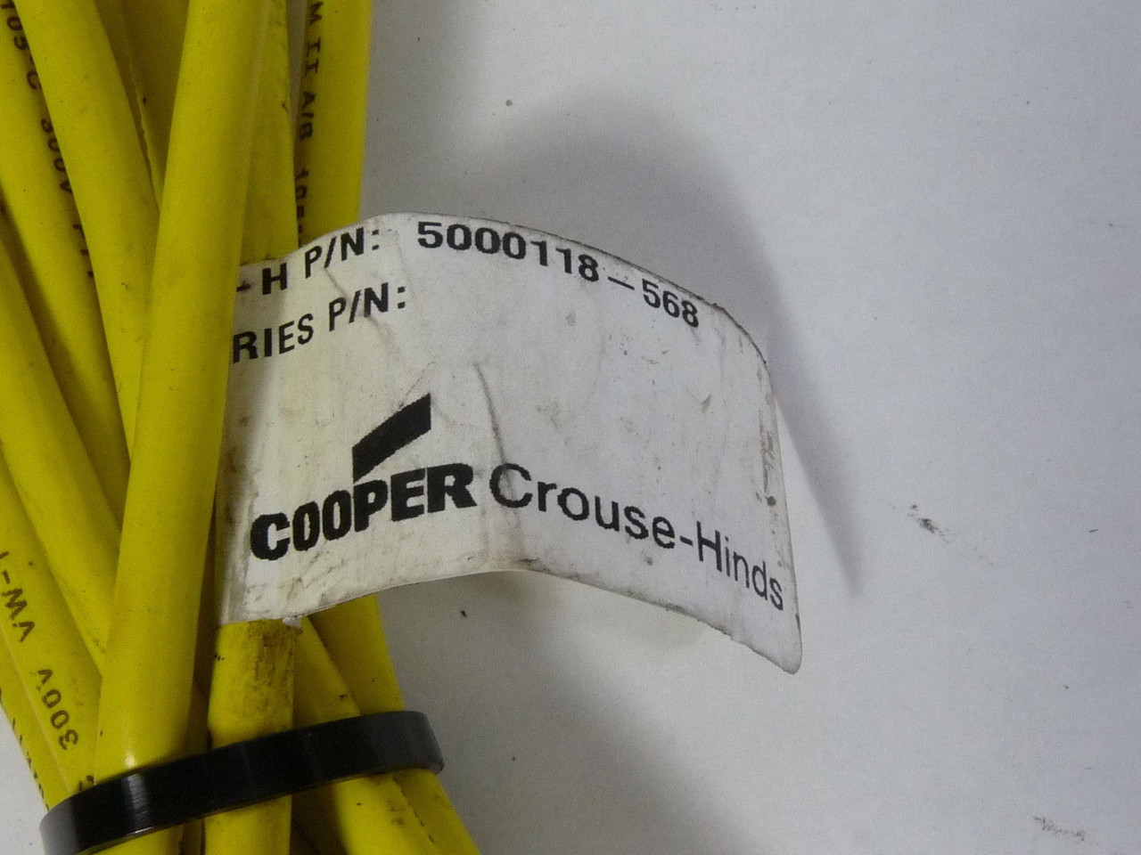 Crouse-Hinds 5000118-568 Cable Micro DC 5 Pin USED