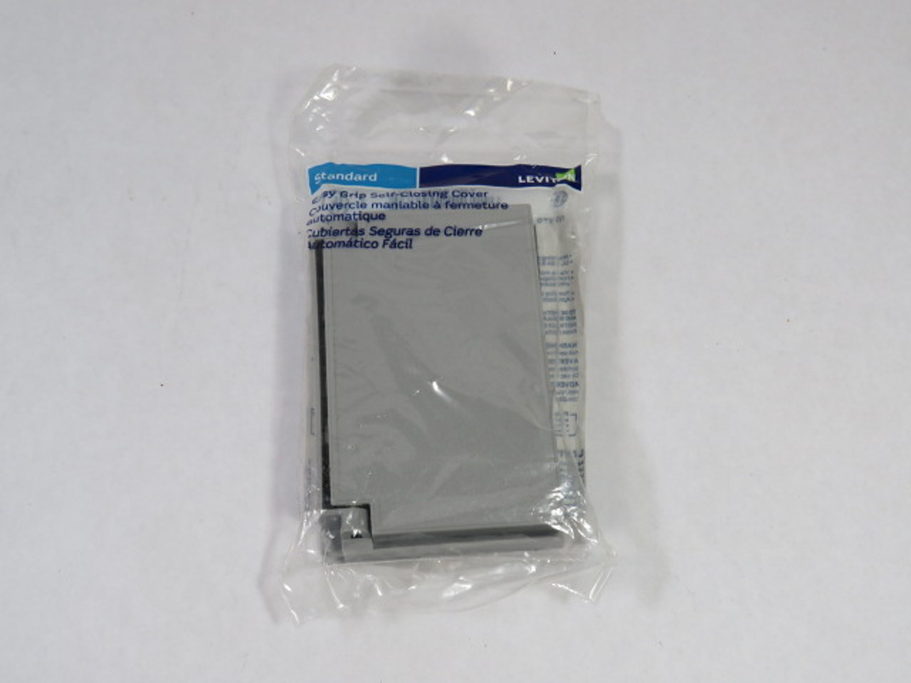 Leviton 4996-GY Self-closing Cover GREY ! NWB !