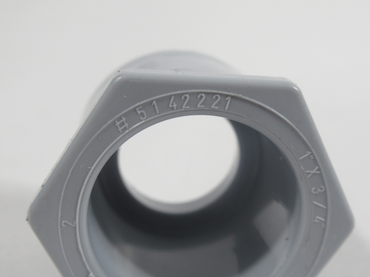 Cantex 5142221 PVC Reducer Bushing 1" x 3/4" USED