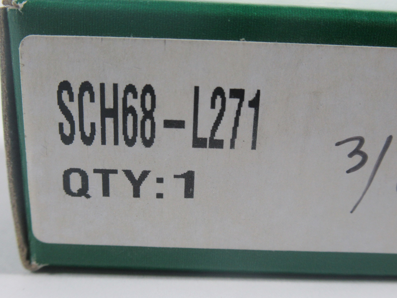 INA SCH68-L271 Drawn Cup Needle Roller Bearing 3/8" B x 5/8" OD *LOT OF 4* NEW