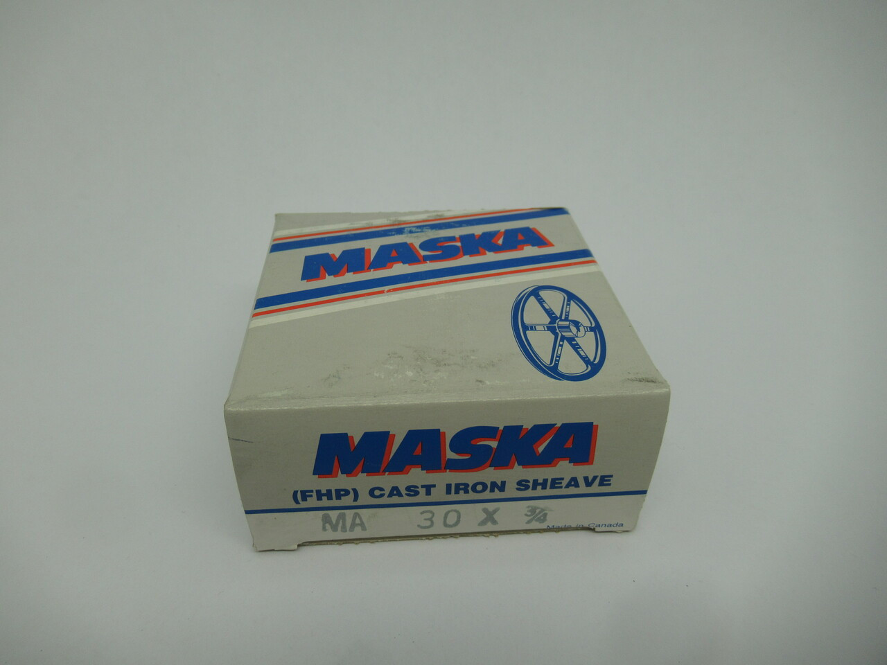 Maska MA30X3/4 Fixed Bore Sheave 3/4" Bore Cast Iron NEW