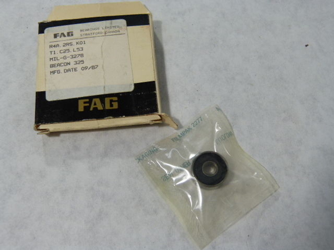 FAG R4A2RS Sealed Bearing ! NEW !