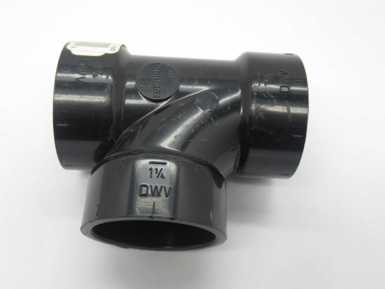 Ipex 027079 ABS Pipe Tee Fitting 1-1/4" NOP