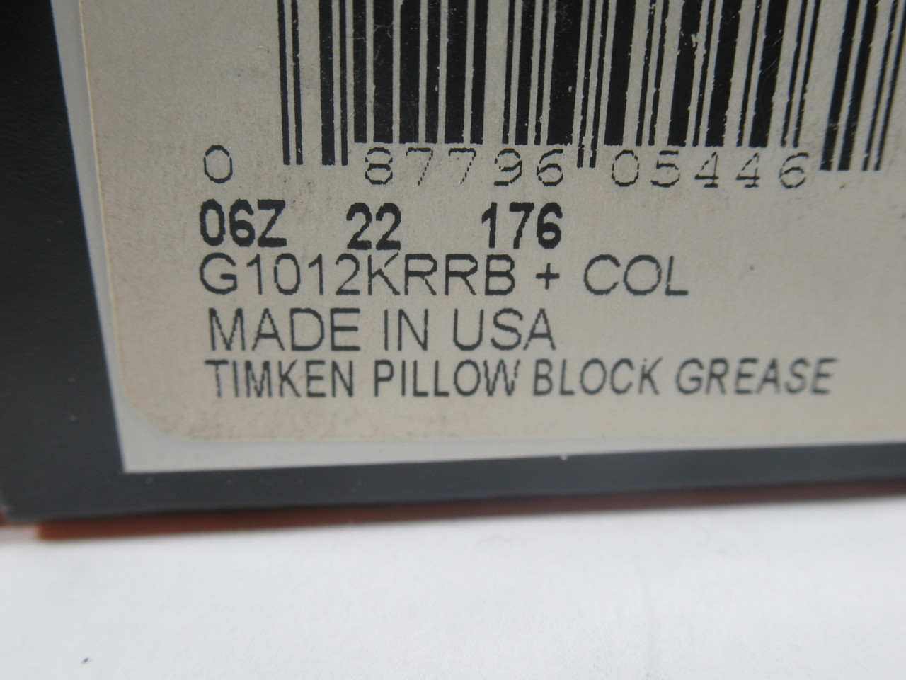 Timken G1012KRRB+COL Ball Bearing w/ Collar 3/4" B x 1.85" OD x 1.719" L NEW