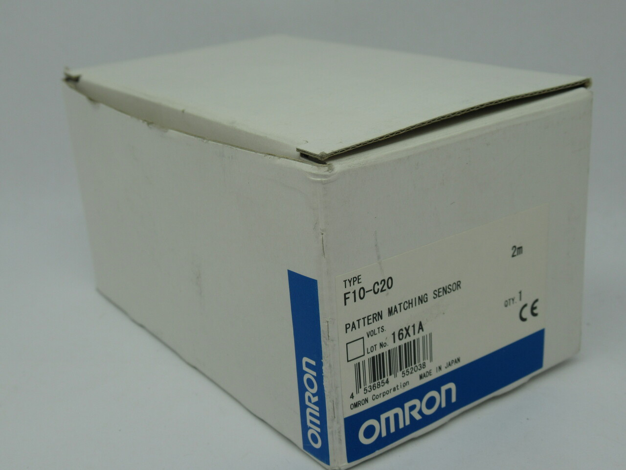 Omron F10-C20 Pattern Matching Sensor Amplifier 24VDC 0.3A 2m NEW