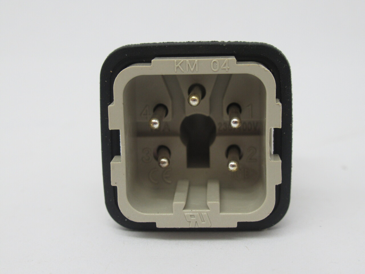 Ilme CKM-04 Grey Rectangular Insert 10A 230/400V 4-Pin NOP