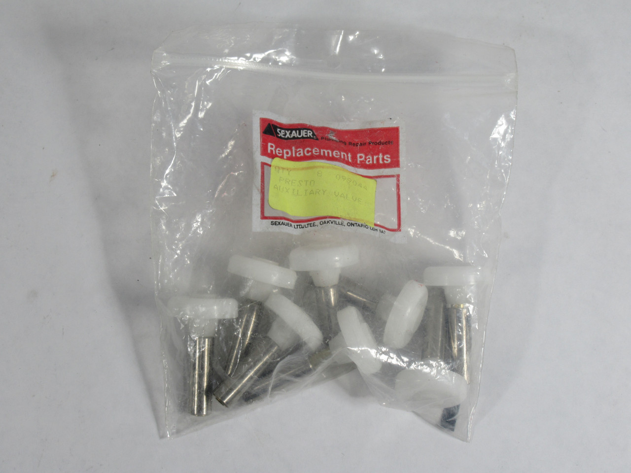 Sexauer 099044 Presto Auxiliary Valve *LOT OF 8* NWB