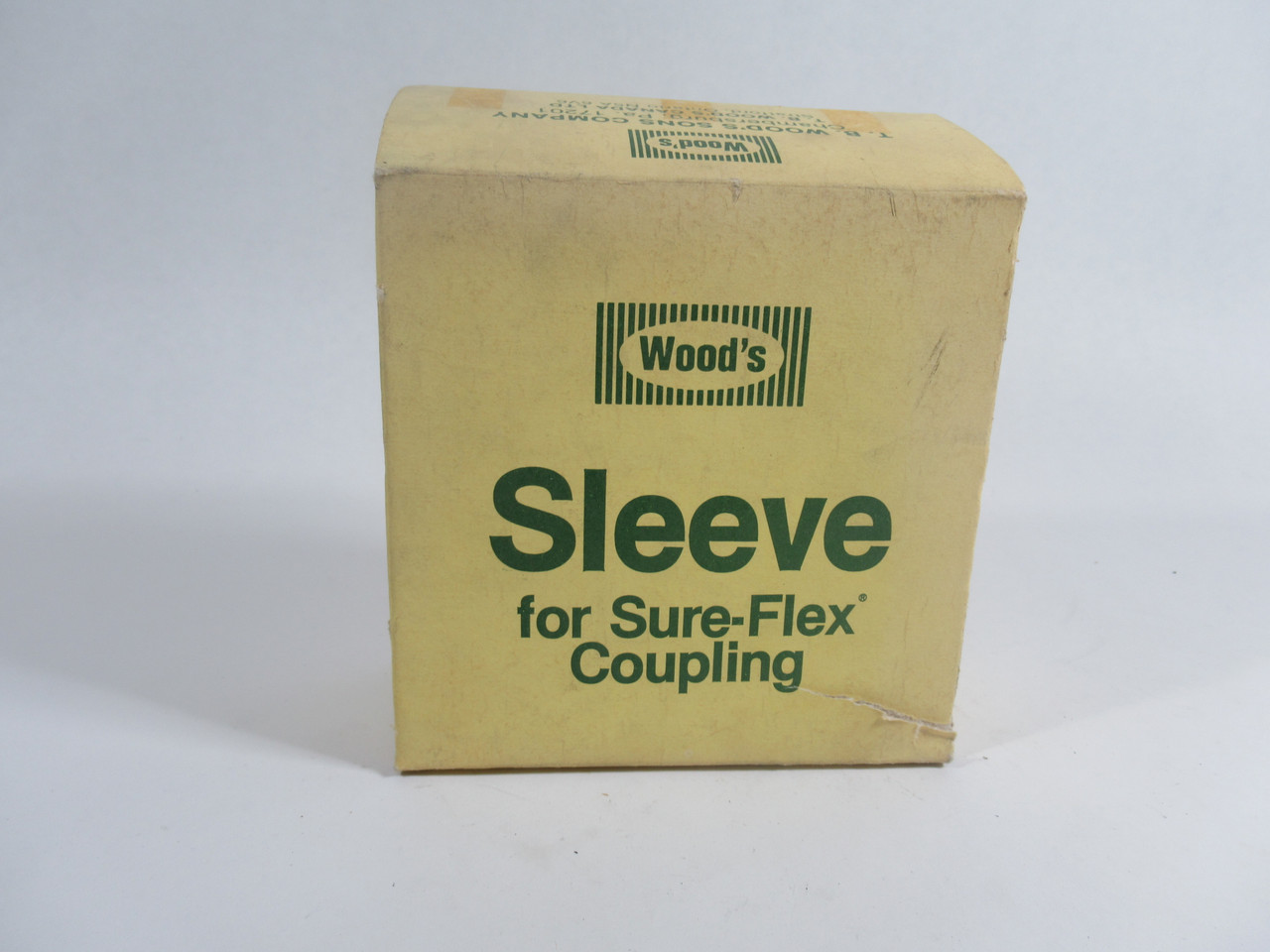 Wood’s 8JE Flex Sleeve Coupling 5-1/16" OD x 1-1/8" T x 2-1/2" LTB NEW